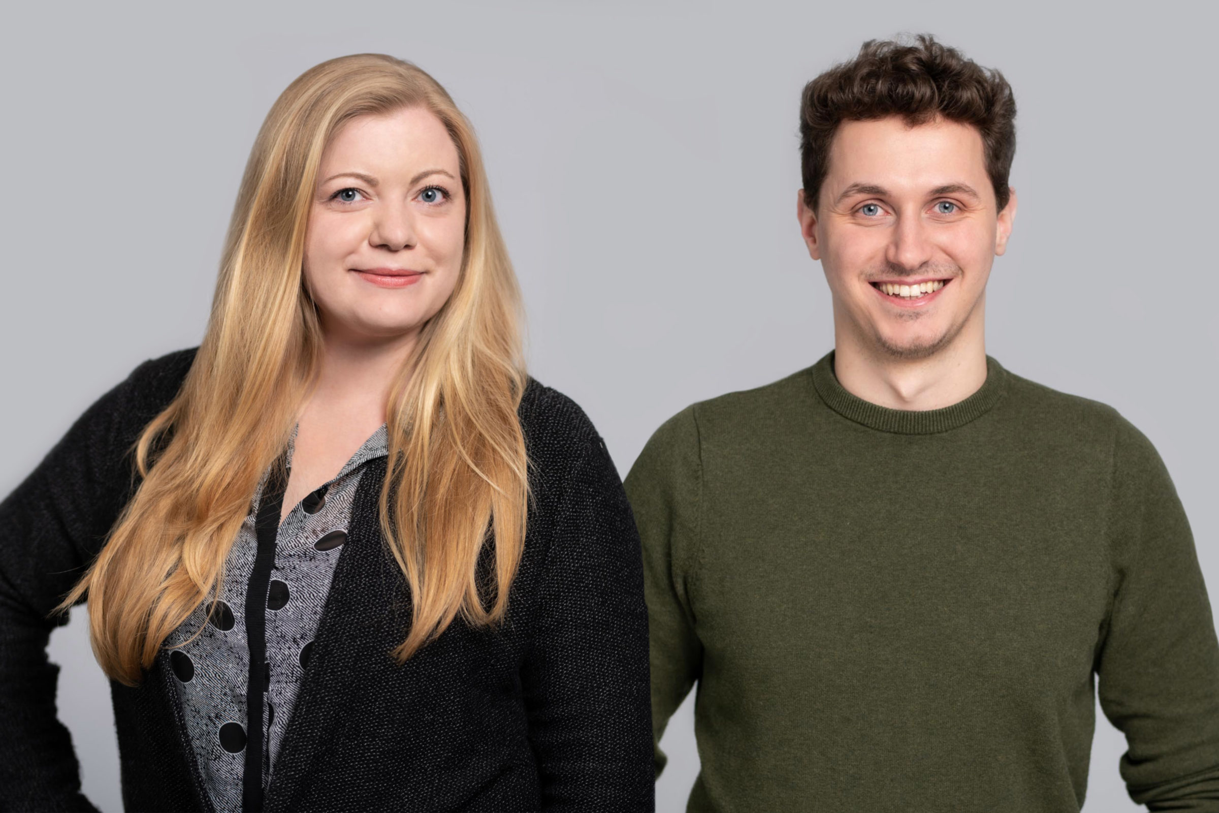 Kontakt aufnehmen zu Objego - Kontaktfoto Katja und Lukas